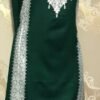 Handmade Hazaragi dress green color