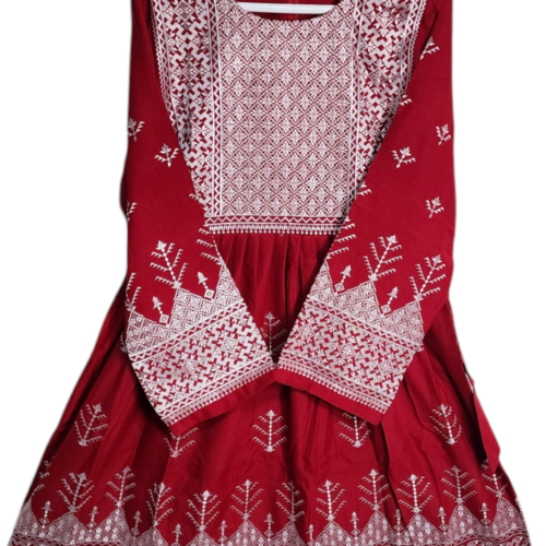 Hazaragi Embroidered Dress-perfect for parties