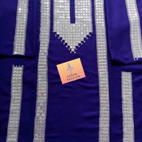 لباس هزارگی، زنانه ( شیشه دوزی)