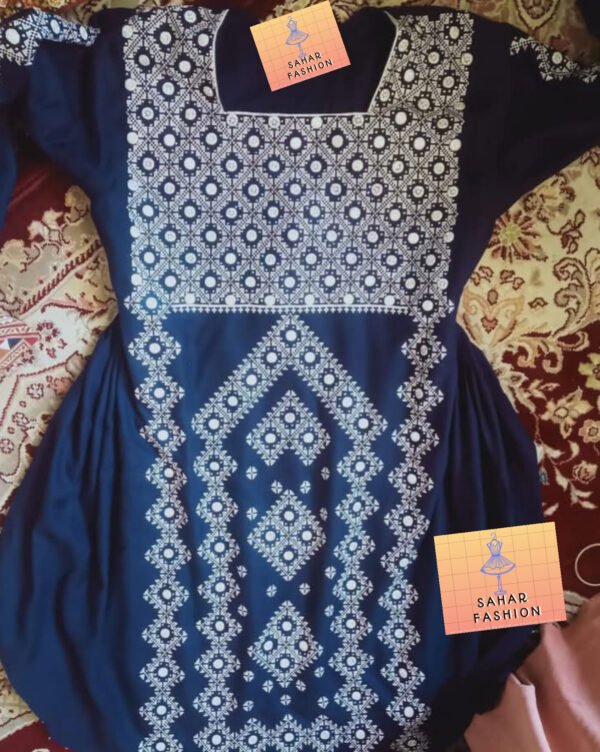 لباس هزارگی دخترانه ( شیشه دوزی)